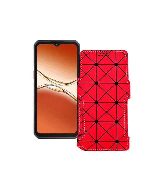 Чохол-книжка з екошкіри для телефону Oukitel WP55 Ultra
