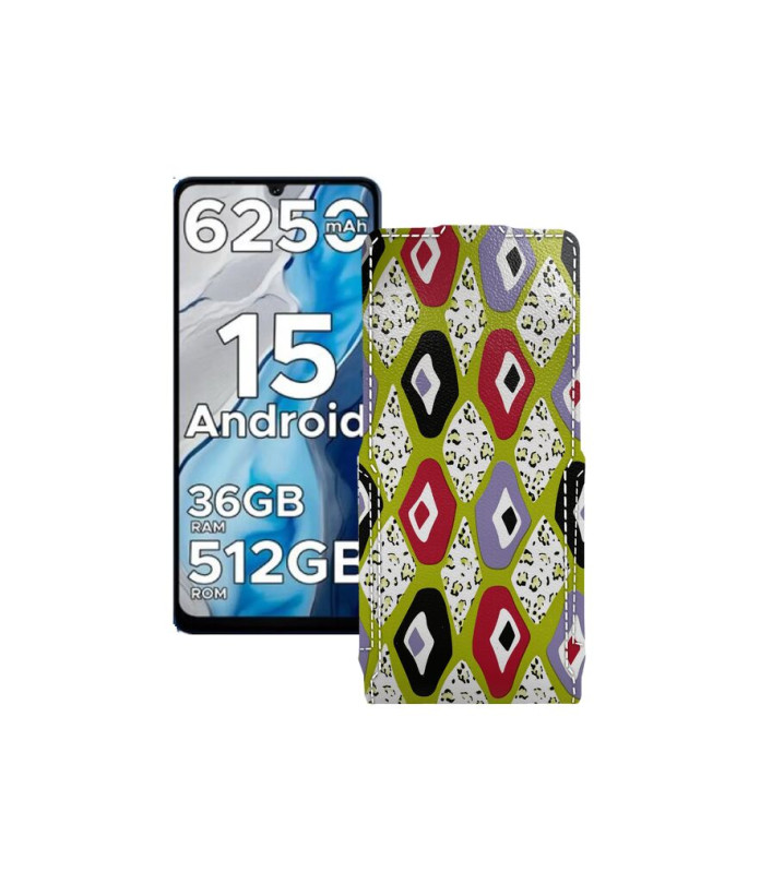 Чохол-флип з екошкіри для телефону Doogee Note 59 Pro Plus