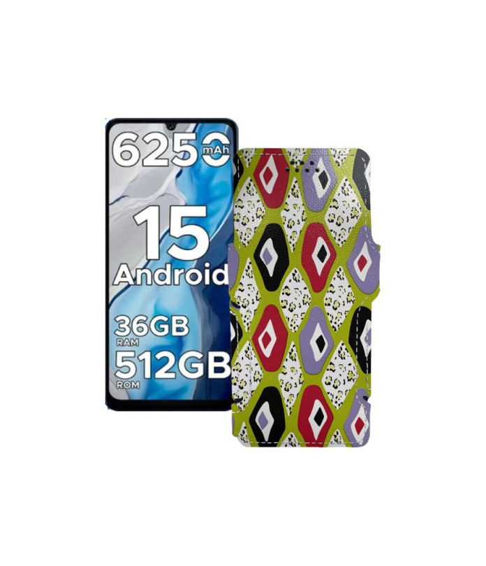 Чохол-книжка з екошкіри для телефону Doogee Note 59 Pro Plus