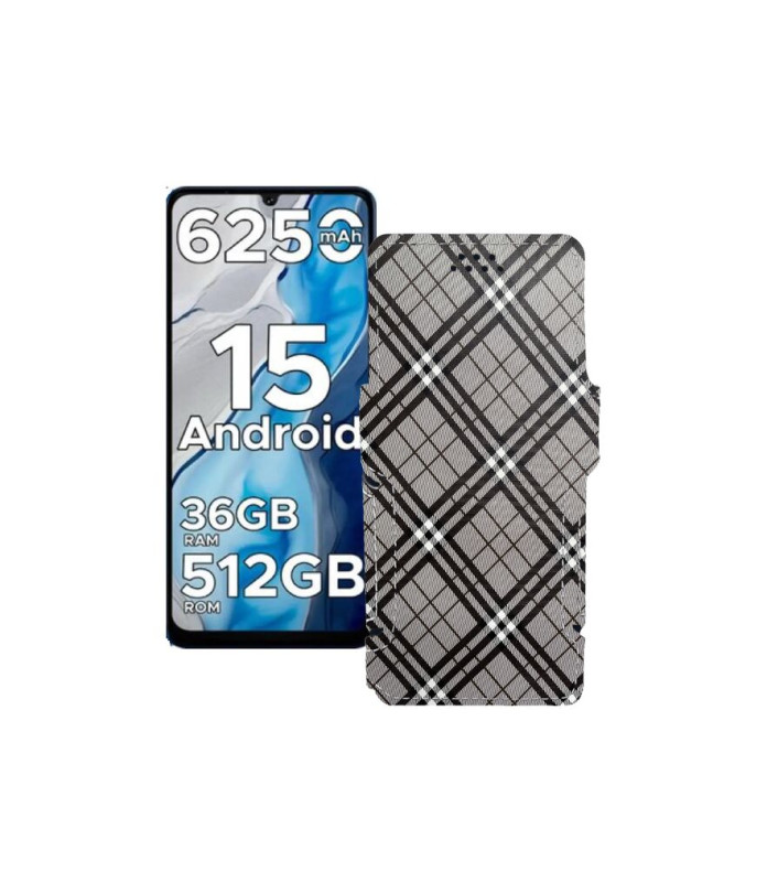 Чохол-книжка з екошкіри для телефону Doogee Note 59 Pro Plus