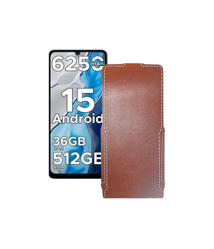 Чохол-флип з екошкіри для телефону Doogee Note 59 Pro Plus