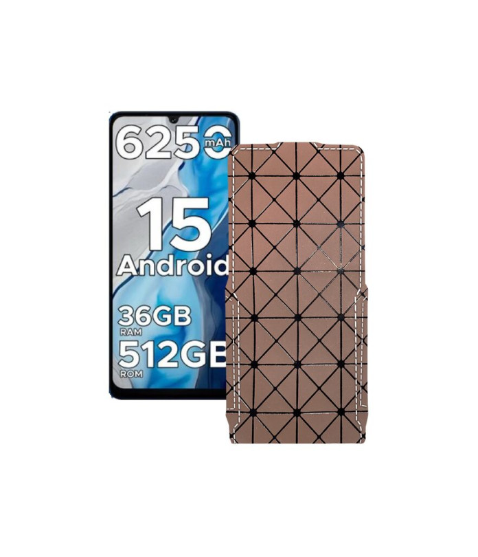 Чохол-флип з екошкіри для телефону Doogee Note 59 Pro Plus