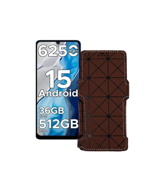 Чохол-книжка з екошкіри для телефону Doogee Note 59 Pro Plus