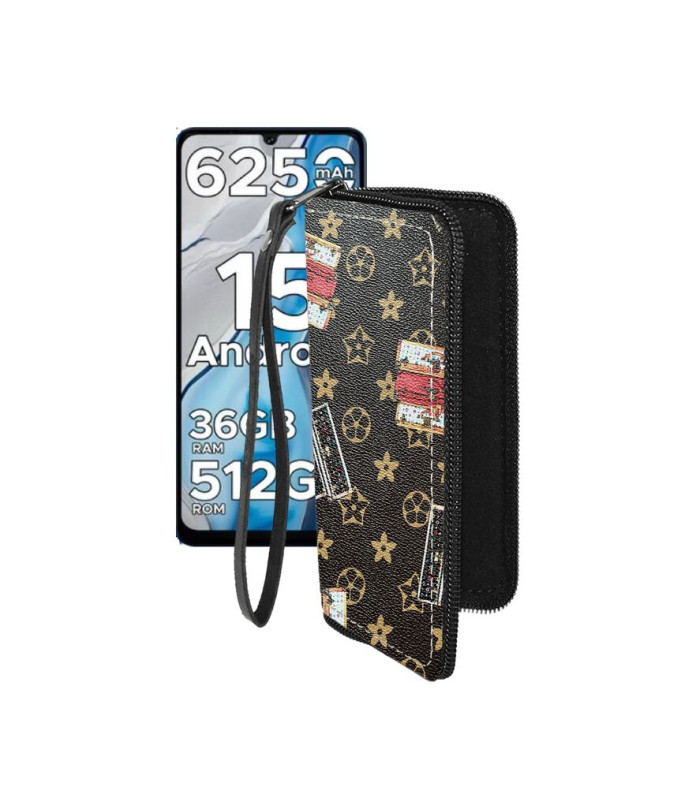 Чохол-гаманець з екошкіри для телефону Doogee Note 59 Pro Plus