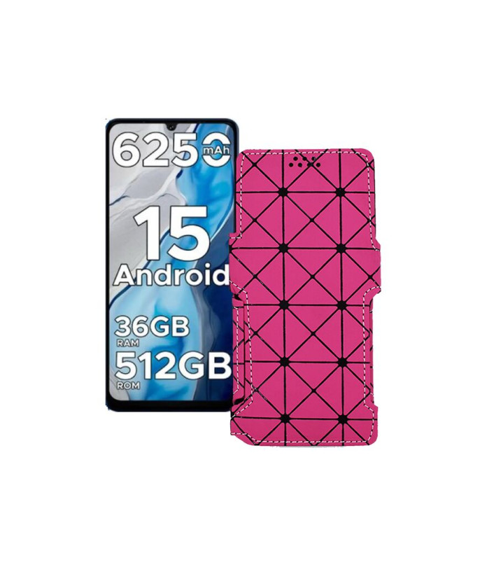 Чохол-книжка з екошкіри для телефону Doogee Note 59 Pro Plus