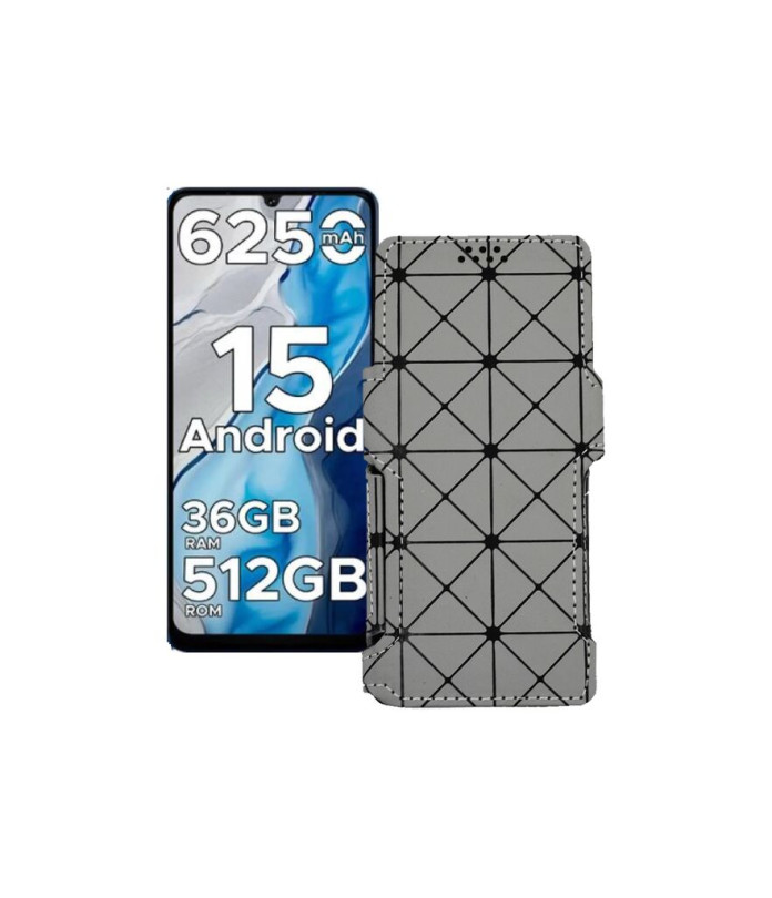 Чохол-книжка з екошкіри для телефону Doogee Note 59 Pro Plus