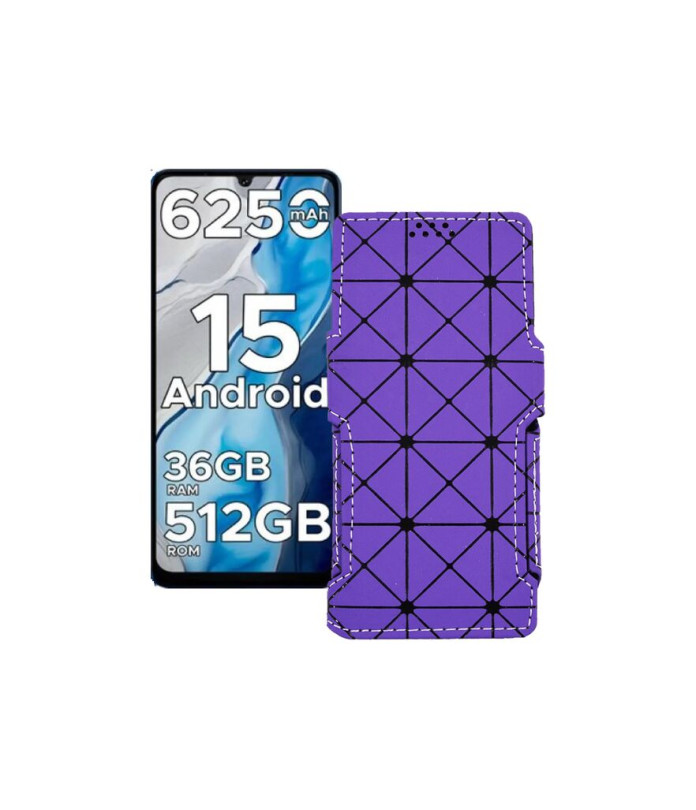 Чохол-книжка з екошкіри для телефону Doogee Note 59 Pro Plus