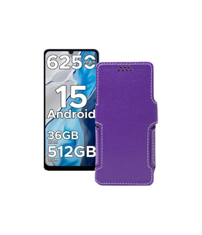 Чохол-книжка з екошкіри для телефону Doogee Note 59 Pro Plus