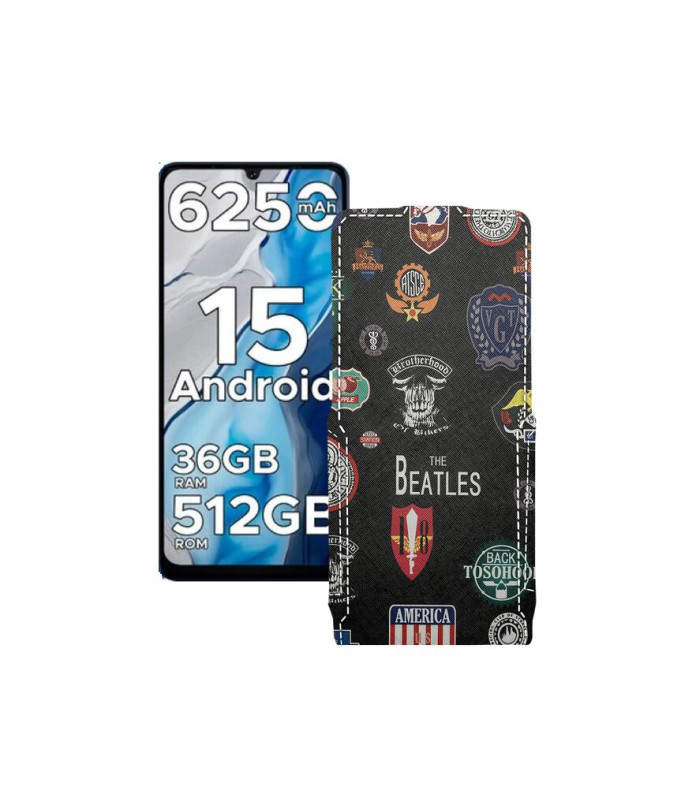 Чохол-флип з екошкіри для телефону Doogee Note 59 Pro Plus