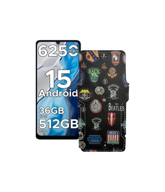 Чохол-книжка з екошкіри для телефону Doogee Note 59 Pro Plus