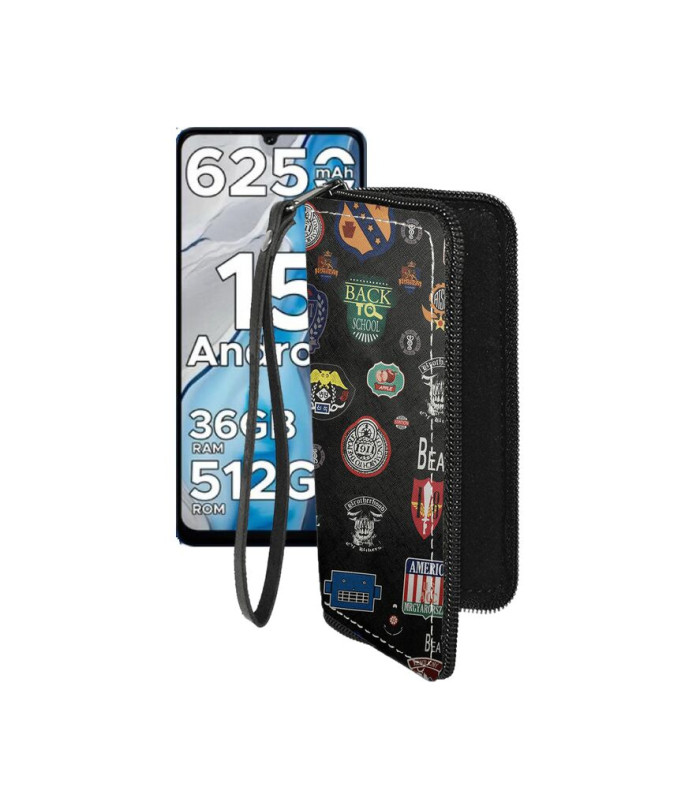 Чохол-гаманець з екошкіри для телефону Doogee Note 59 Pro Plus