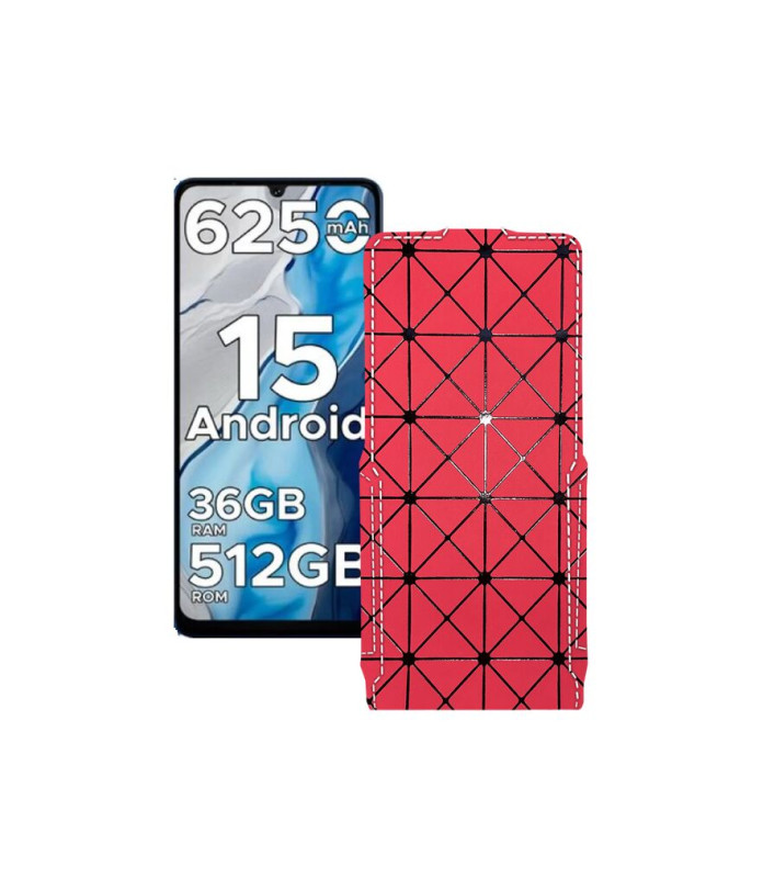 Чохол-флип з екошкіри для телефону Doogee Note 59 Pro Plus