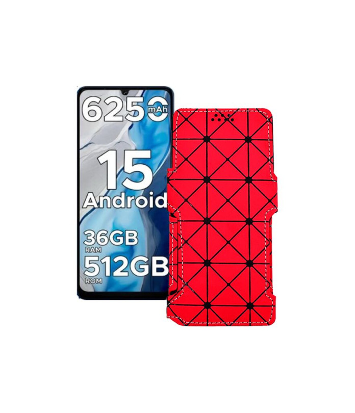 Чохол-книжка з екошкіри для телефону Doogee Note 59 Pro Plus