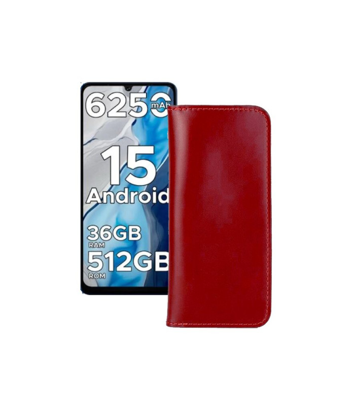 Портмоне з шкіри для телефону Doogee Note 59 Pro Plus