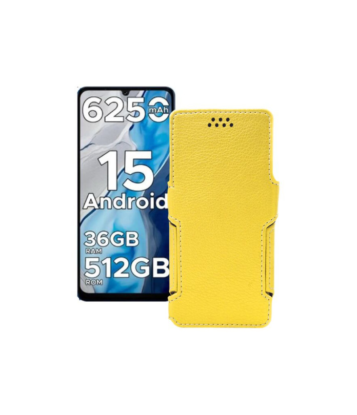 Чохол-книжка з екошкіри для телефону Doogee Note 59 Pro Plus