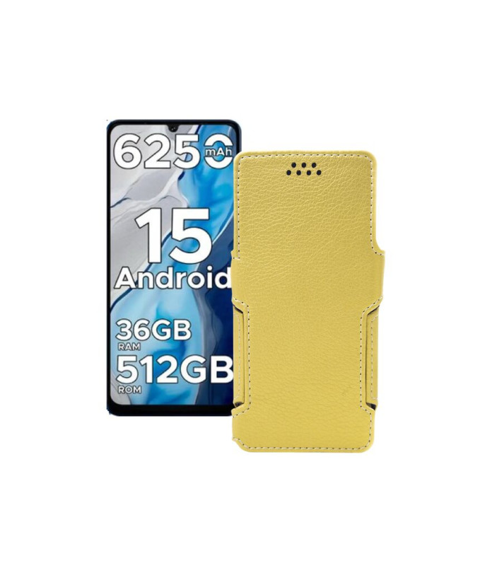 Чохол-книжка з екошкіри для телефону Doogee Note 59 Pro Plus