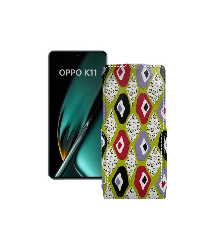 Чохол-флип з екошкіри для телефону OPPO K11 5G