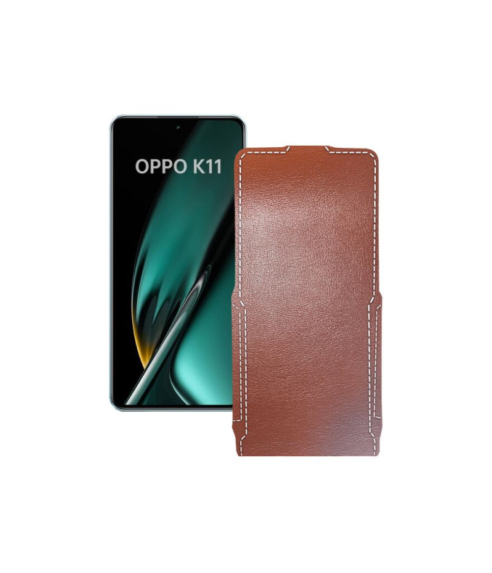 Чохол-флип з екошкіри для телефону OPPO K11 5G