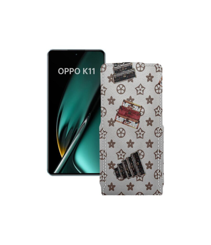 Чохол-флип з екошкіри для телефону OPPO K11 5G