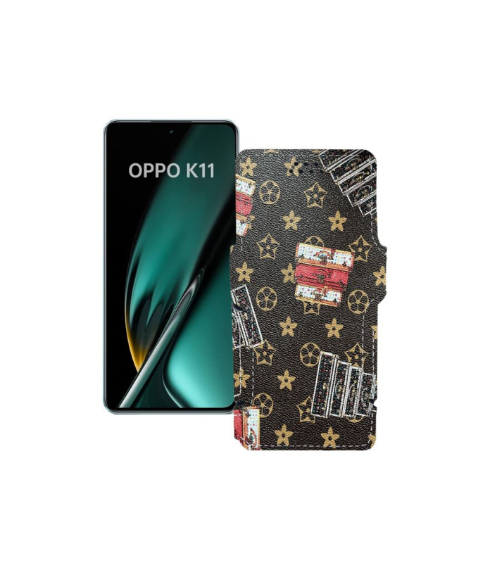 Чохол-книжка з екошкіри для телефону OPPO K11 5G