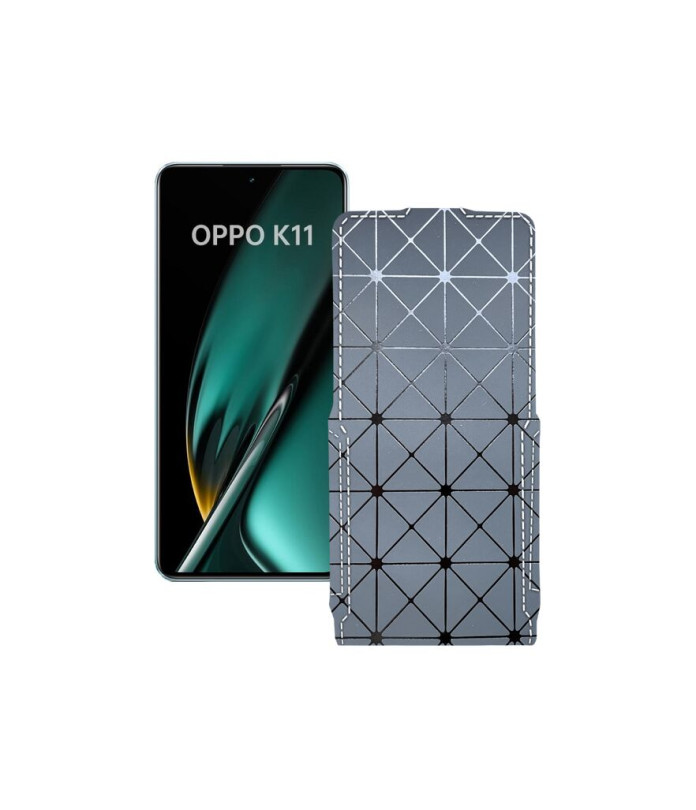 Чохол-флип з екошкіри для телефону OPPO K11 5G
