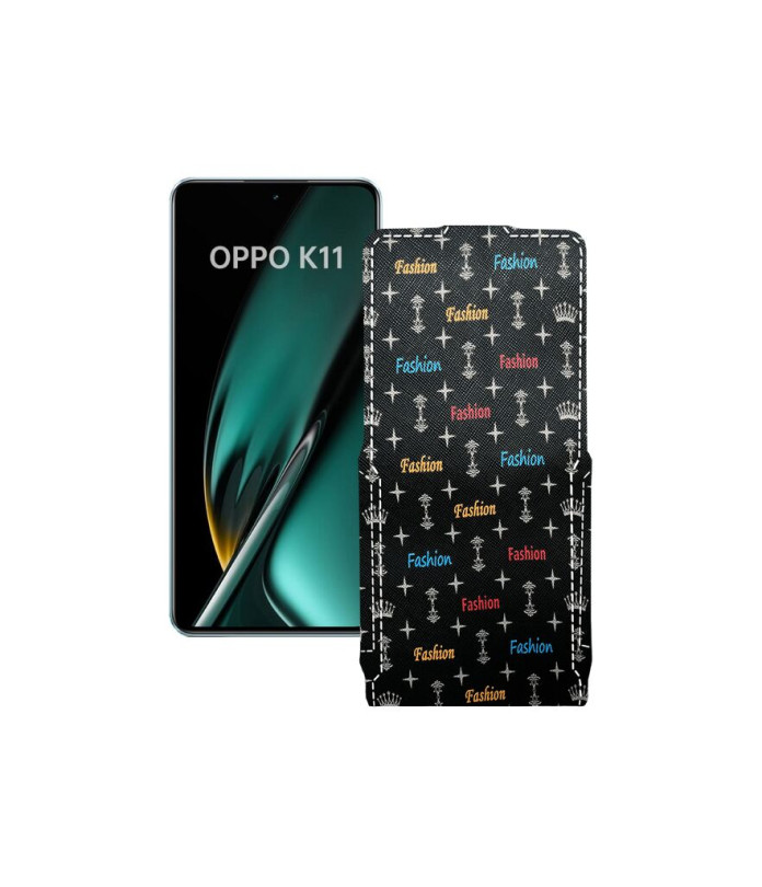 Чохол-флип з екошкіри для телефону OPPO K11 5G