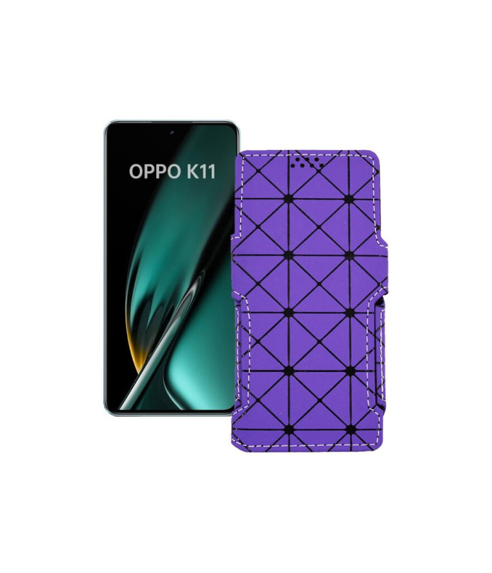 Чохол-книжка з екошкіри для телефону OPPO K11 5G