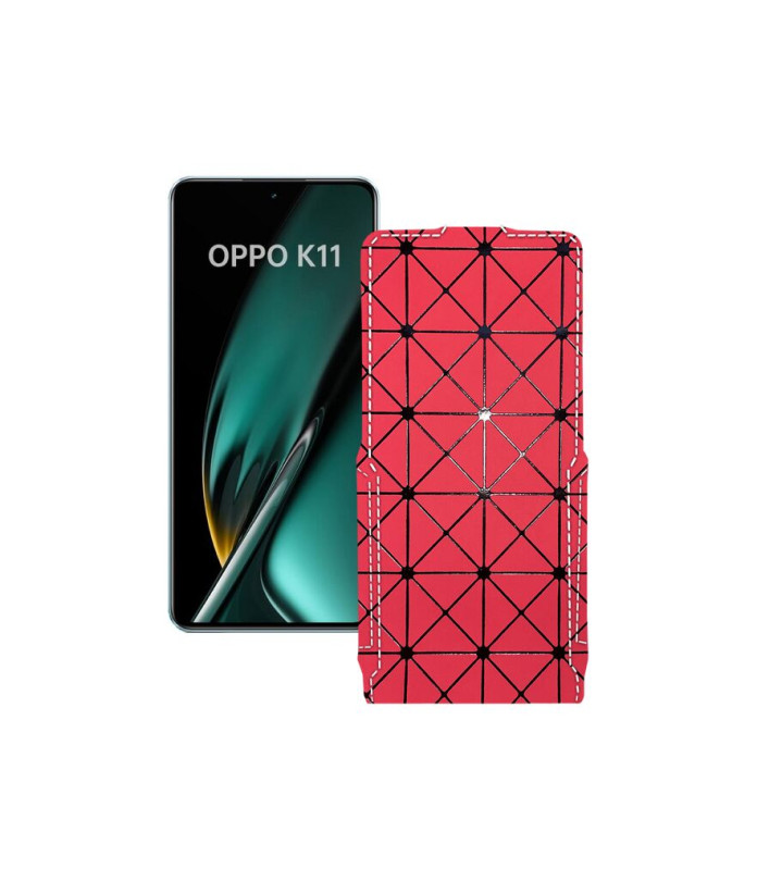 Чохол-флип з екошкіри для телефону OPPO K11 5G