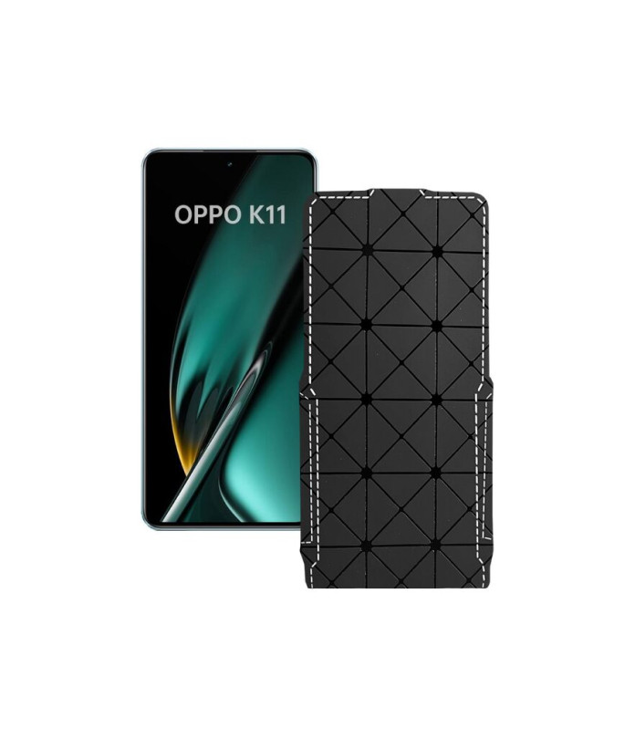 Чохол-флип з екошкіри для телефону OPPO K11 5G