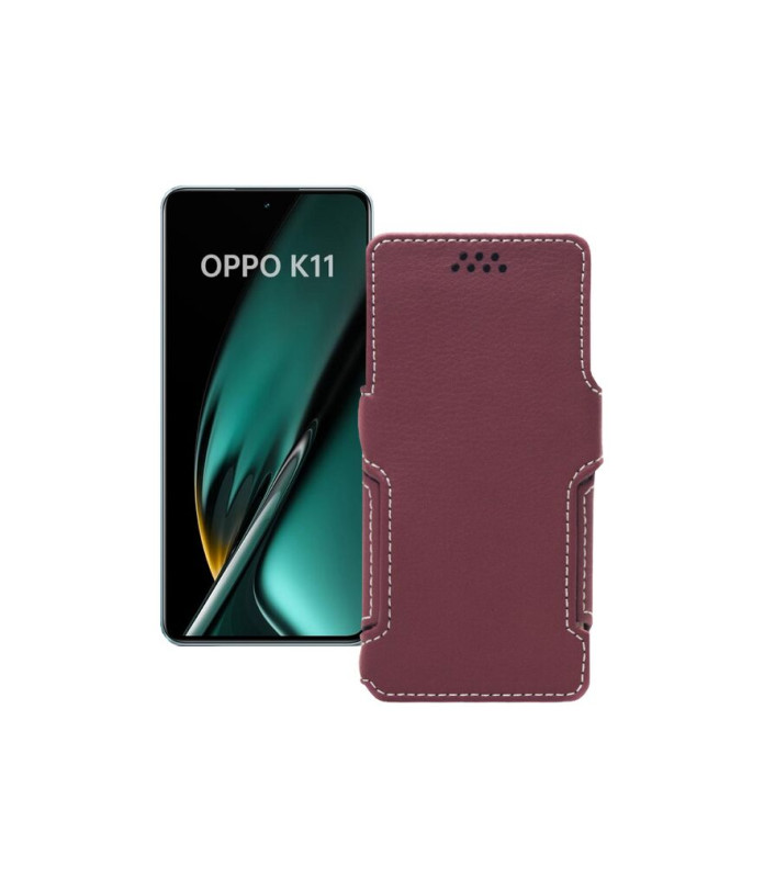 Чохол-книжка з екошкіри для телефону OPPO K11 5G