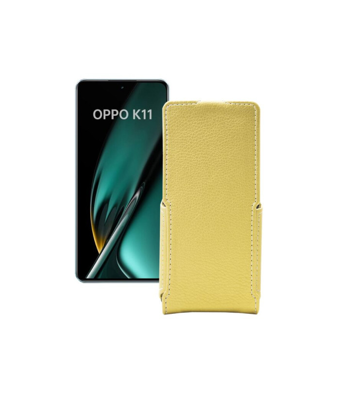 Чохол-флип з екошкіри для телефону OPPO K11 5G