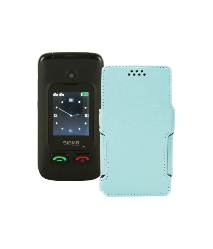 Чохол-книжка з екошкіри для телефону Sigma Comfort 50 Menol Shell Duo Type-C