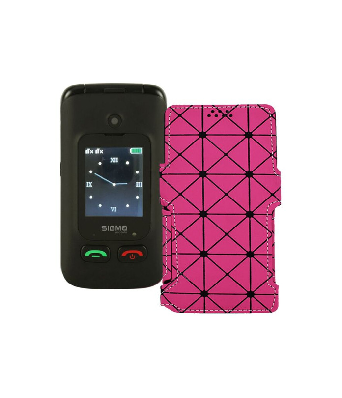 Чохол-книжка з екошкіри для телефону Sigma Comfort 50 Menol Shell Duo Type-C
