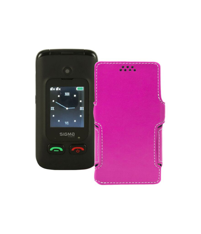 Чохол-книжка з екошкіри для телефону Sigma Comfort 50 Menol Shell Duo Type-C