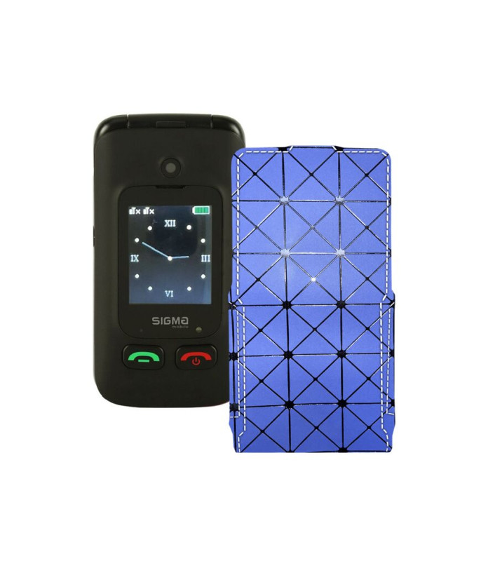 Чохол-флип з екошкіри для телефону Sigma Comfort 50 Menol Shell Duo Type-C