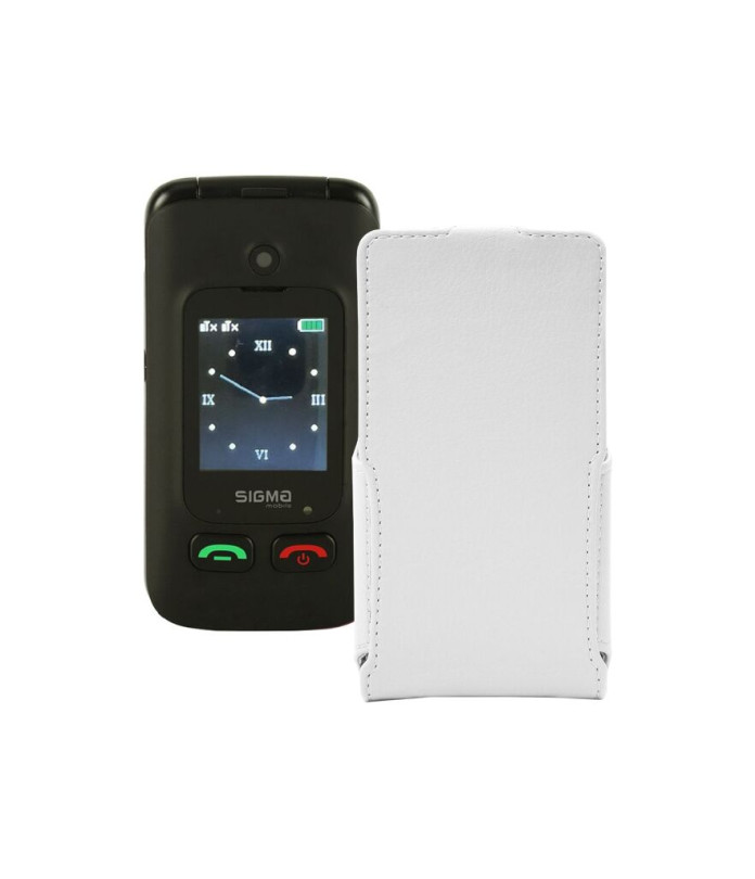 Чохол-флип з екошкіри для телефону Sigma Comfort 50 Menol Shell Duo Type-C