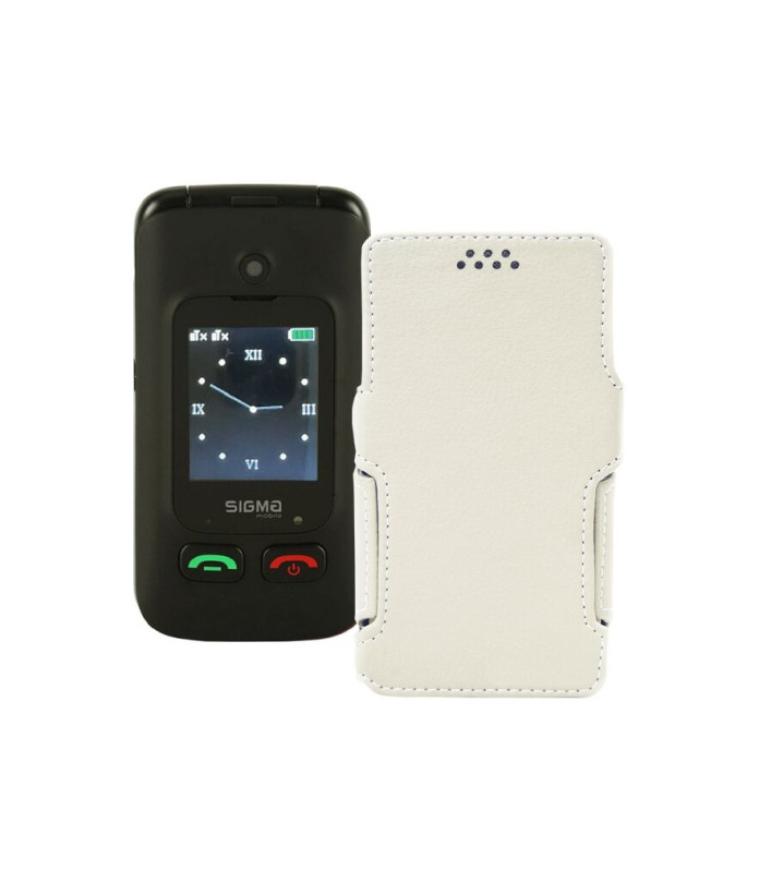 Чохол-книжка з екошкіри для телефону Sigma Comfort 50 Menol Shell Duo Type-C