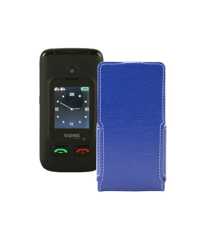 Чохол-флип з екошкіри для телефону Sigma Comfort 50 Menol Shell Duo Type-C