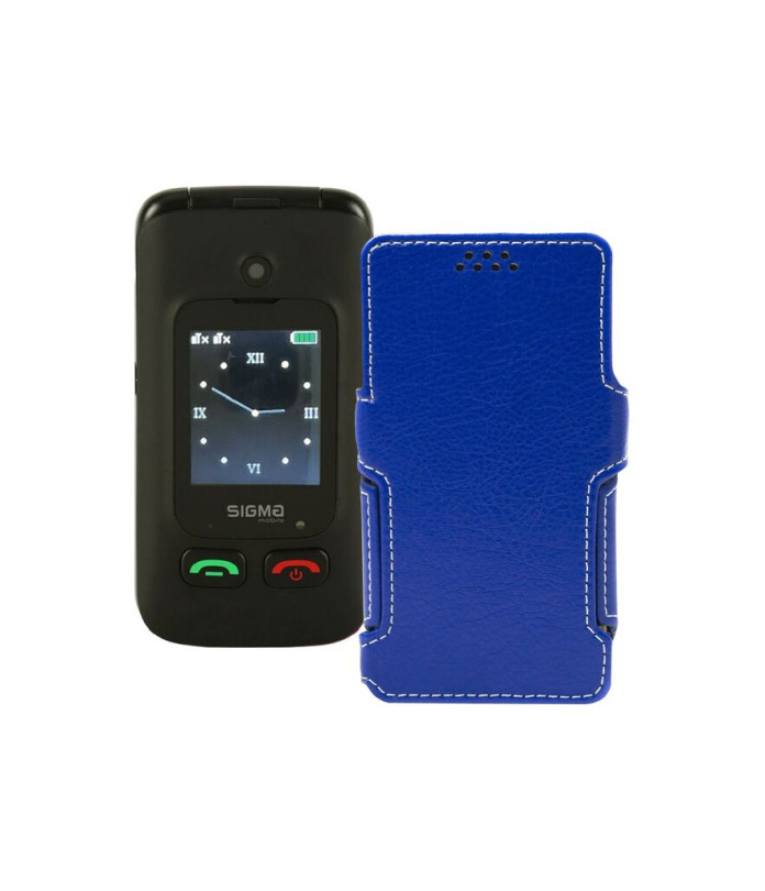 Чохол-книжка з екошкіри для телефону Sigma Comfort 50 Menol Shell Duo Type-C