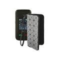 Чохол-гаманець з екошкіри для телефону Sigma Comfort 50 Menol Shell Duo Type-C