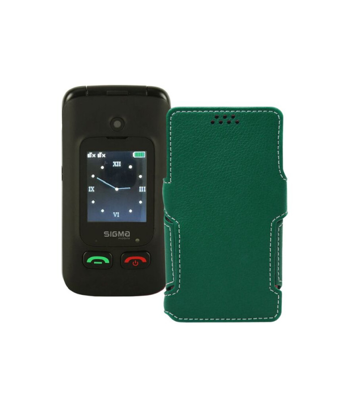 Чохол-книжка з екошкіри для телефону Sigma Comfort 50 Menol Shell Duo Type-C