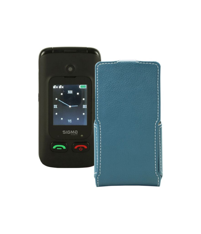 Чохол-флип з екошкіри для телефону Sigma Comfort 50 Menol Shell Duo Type-C
