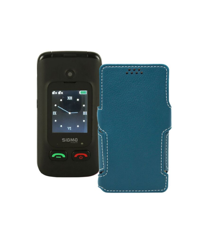 Чохол-книжка з екошкіри для телефону Sigma Comfort 50 Menol Shell Duo Type-C