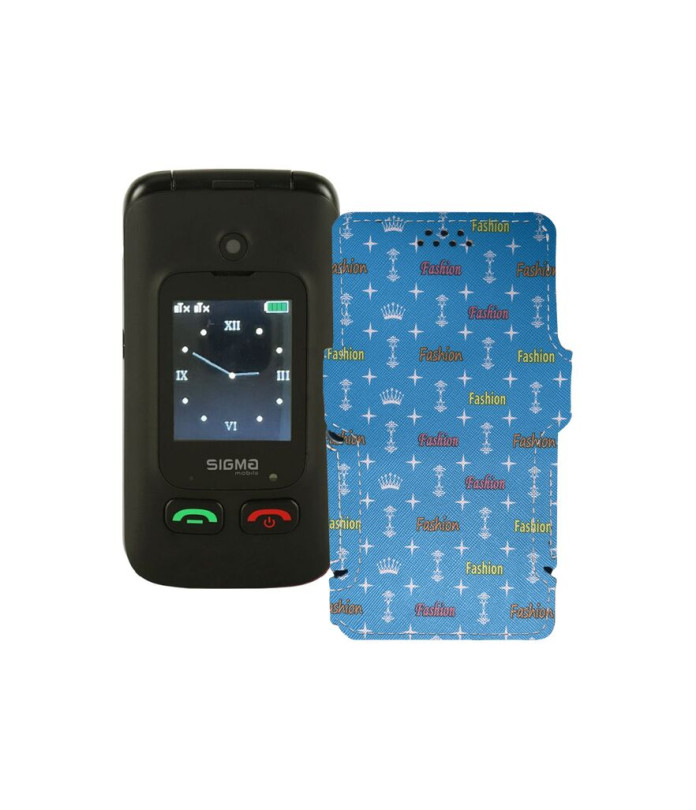 Чохол-книжка з екошкіри для телефону Sigma Comfort 50 Menol Shell Duo Type-C