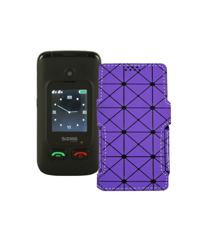 Чохол-книжка з екошкіри для телефону Sigma Comfort 50 Menol Shell Duo Type-C