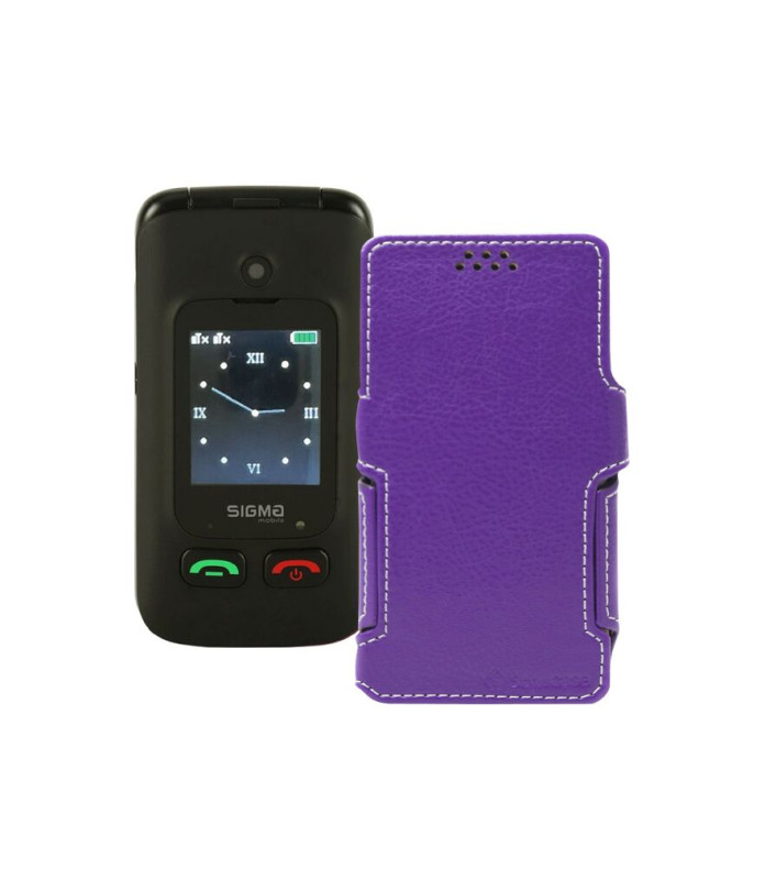 Чохол-книжка з екошкіри для телефону Sigma Comfort 50 Menol Shell Duo Type-C