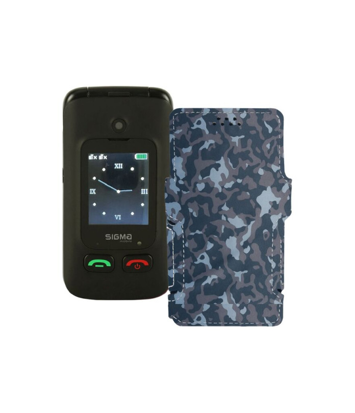 Чохол-книжка з екошкіри для телефону Sigma Comfort 50 Menol Shell Duo Type-C