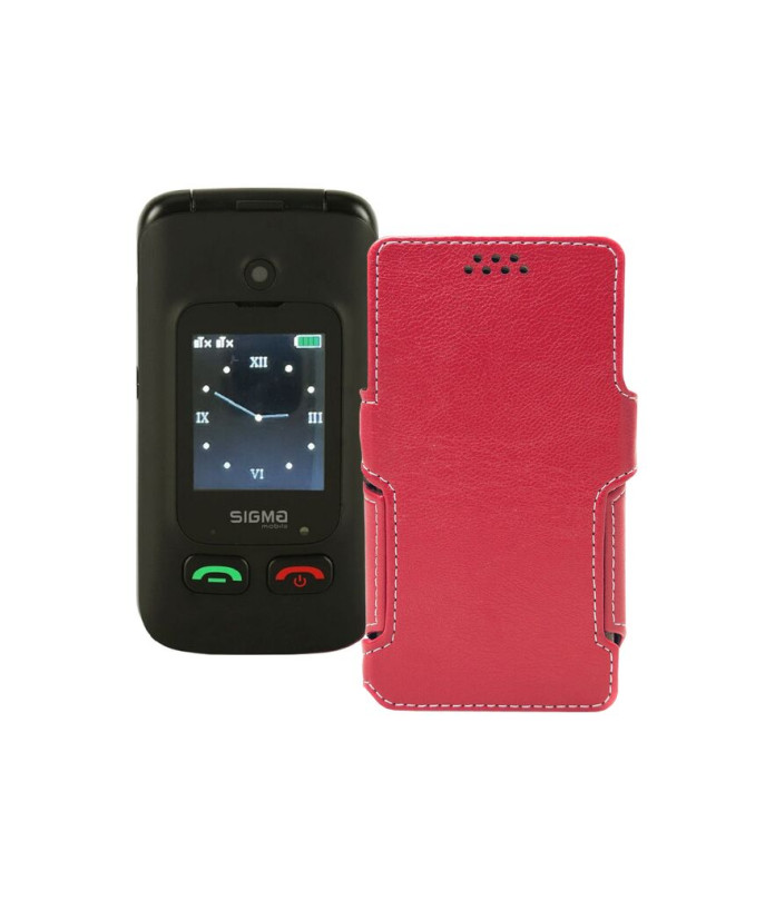 Чохол-книжка з екошкіри для телефону Sigma Comfort 50 Menol Shell Duo Type-C