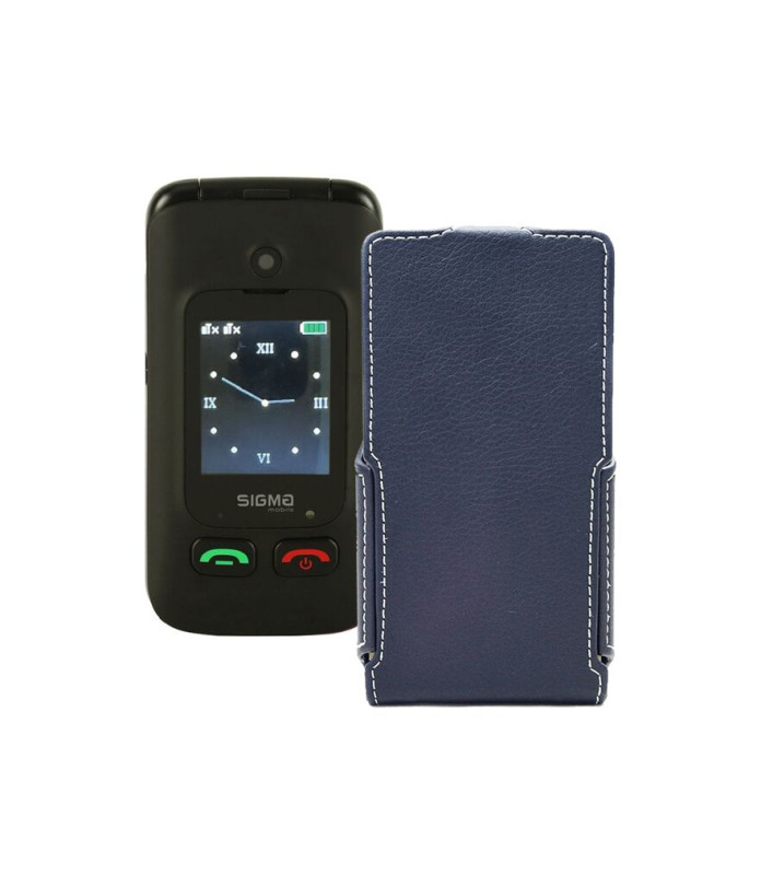 Чохол-флип з екошкіри для телефону Sigma Comfort 50 Menol Shell Duo Type-C
