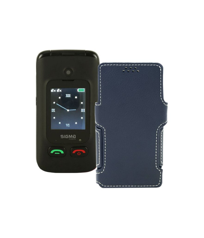 Чохол-книжка з екошкіри для телефону Sigma Comfort 50 Menol Shell Duo Type-C